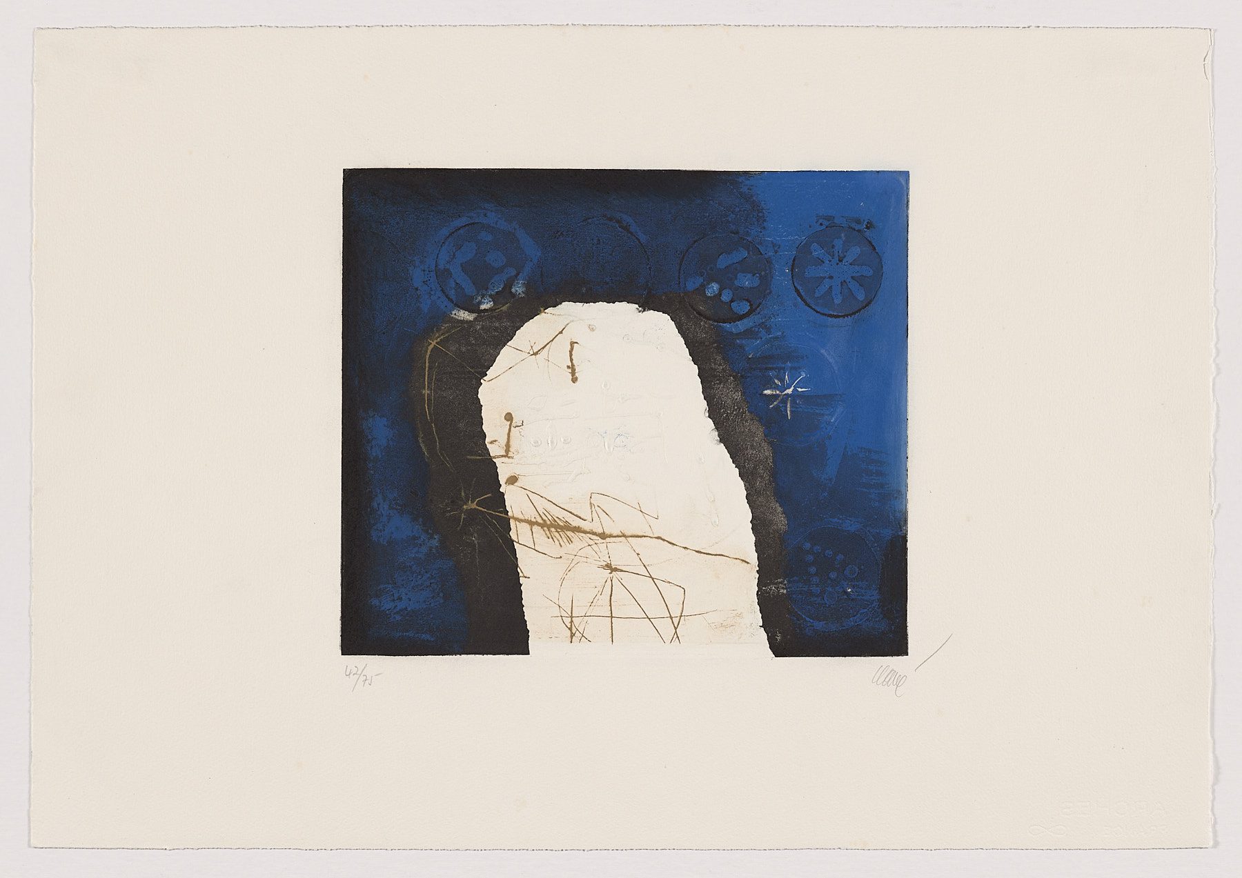 Etoiles et Guerriers, 1971, Antoni Clavé