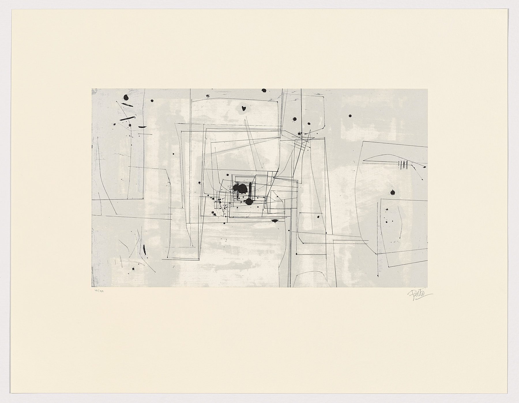 Sin título 2015 Nº 18, Luis Feito