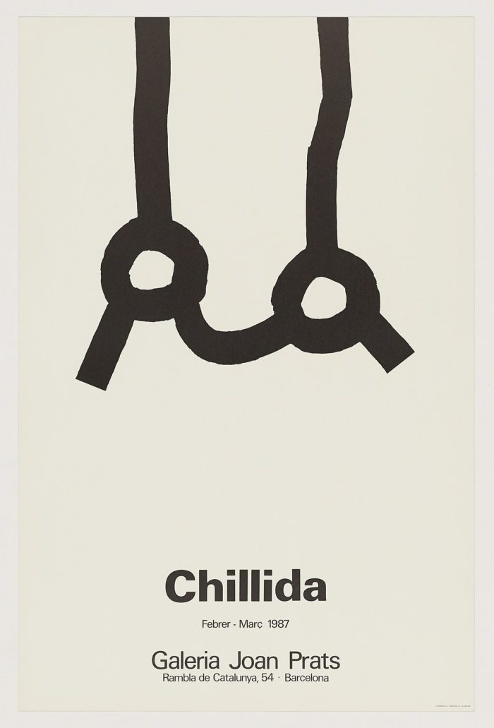 Galería Joan Prats, 1987, Eduardo Chillida