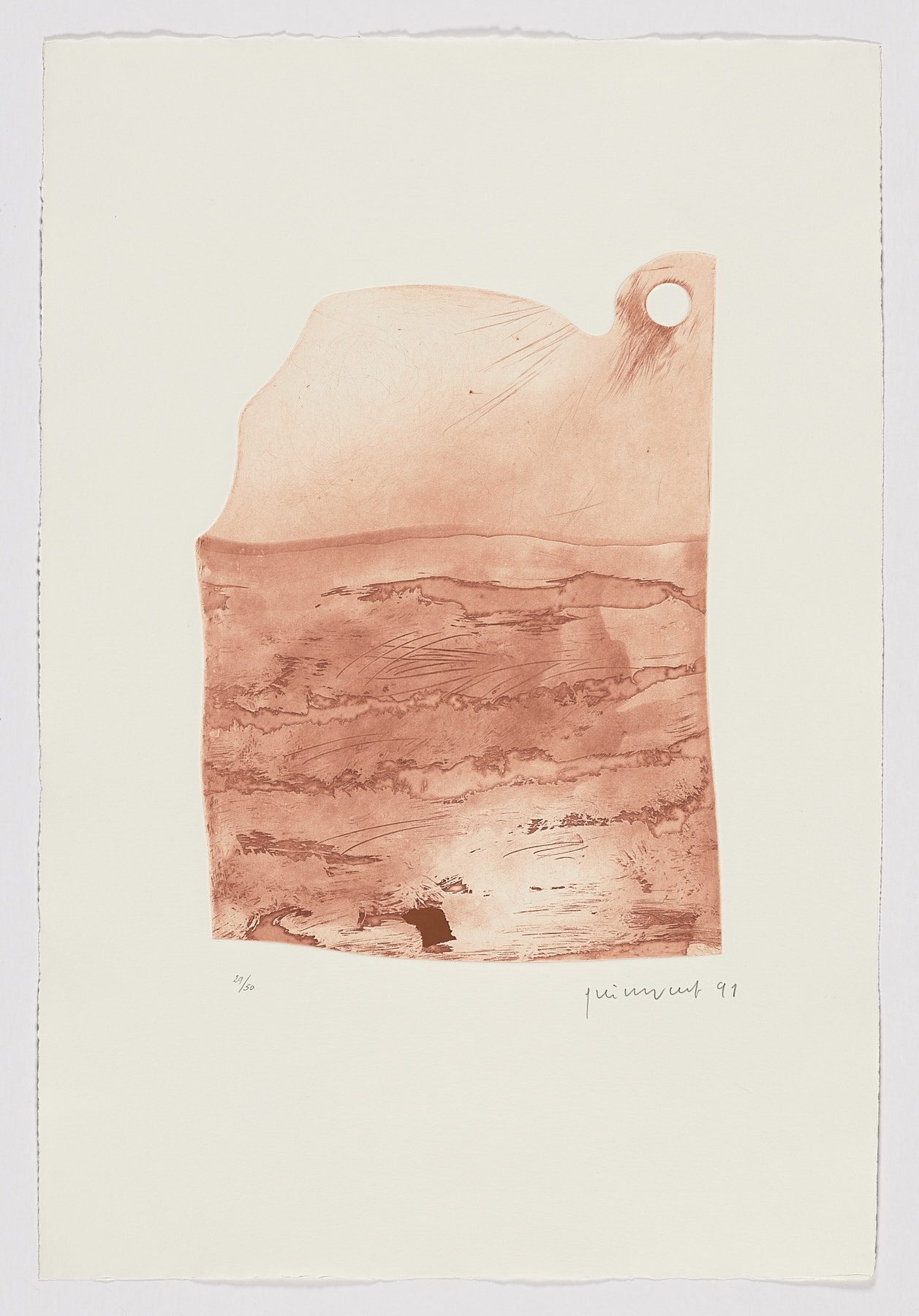 Imatges i Terra 7, 1991, Josep Guinovart