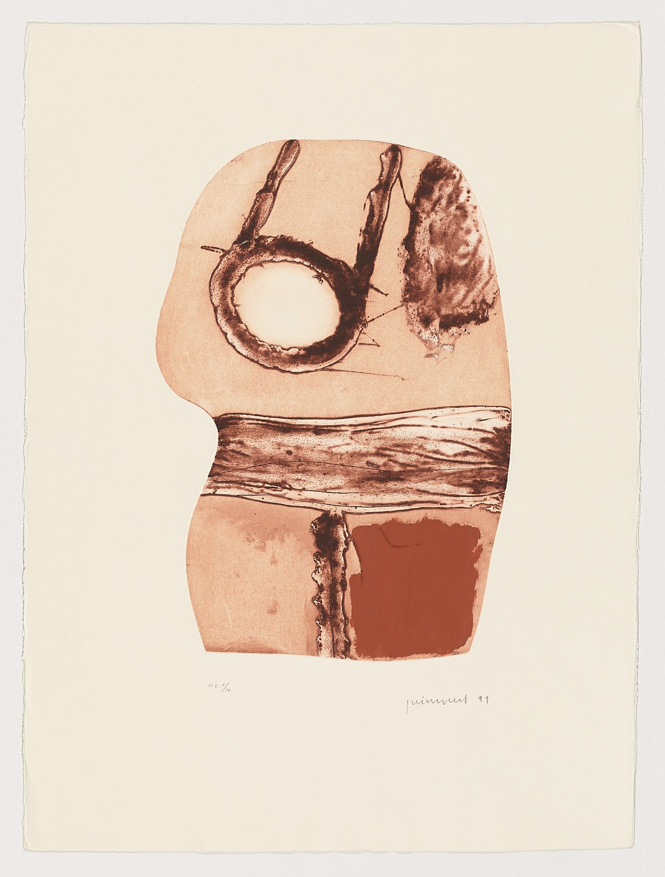 Imatges i terra 2, 1991, Josep Guinovart