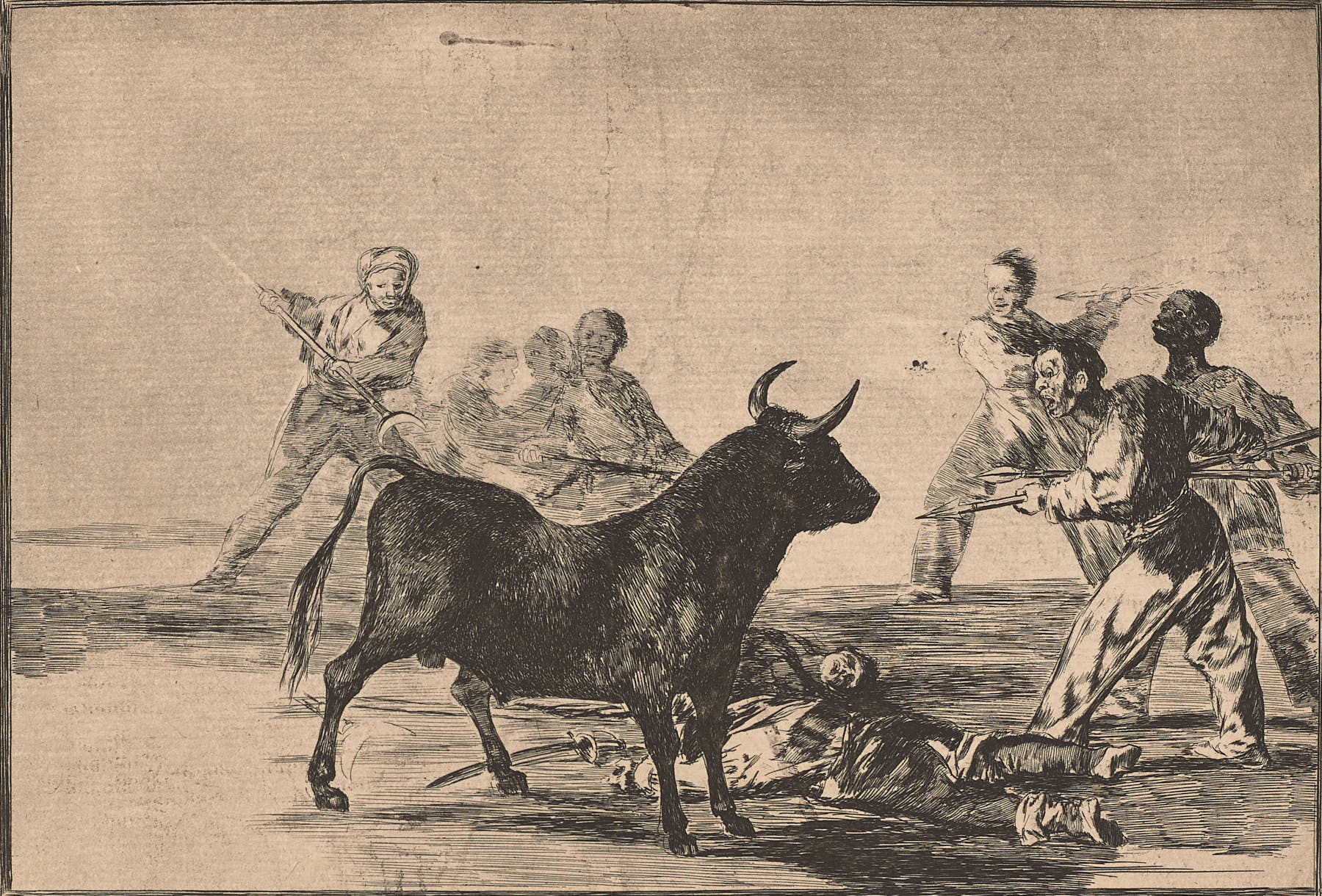 La Tauromaquia (12), Francisco de Goya