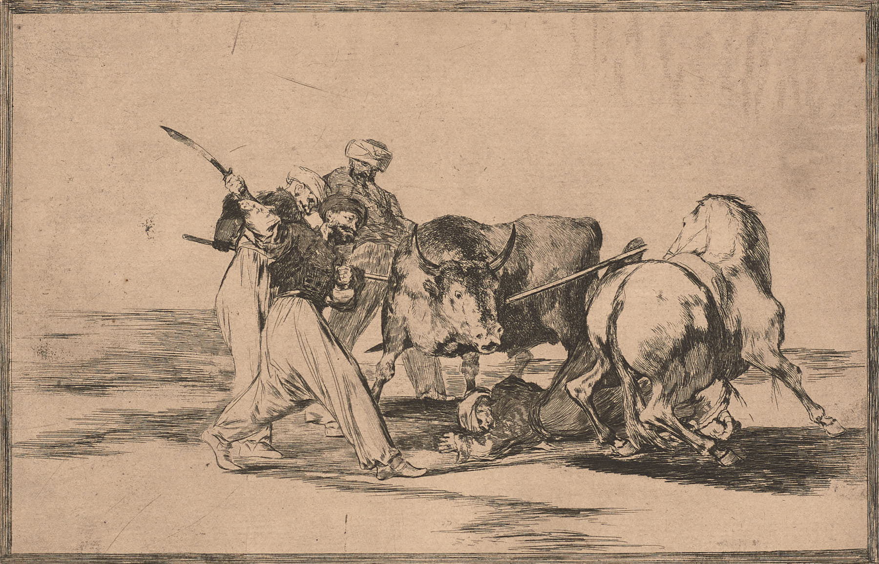 La Tauromaquia (3), Francisco de Goya