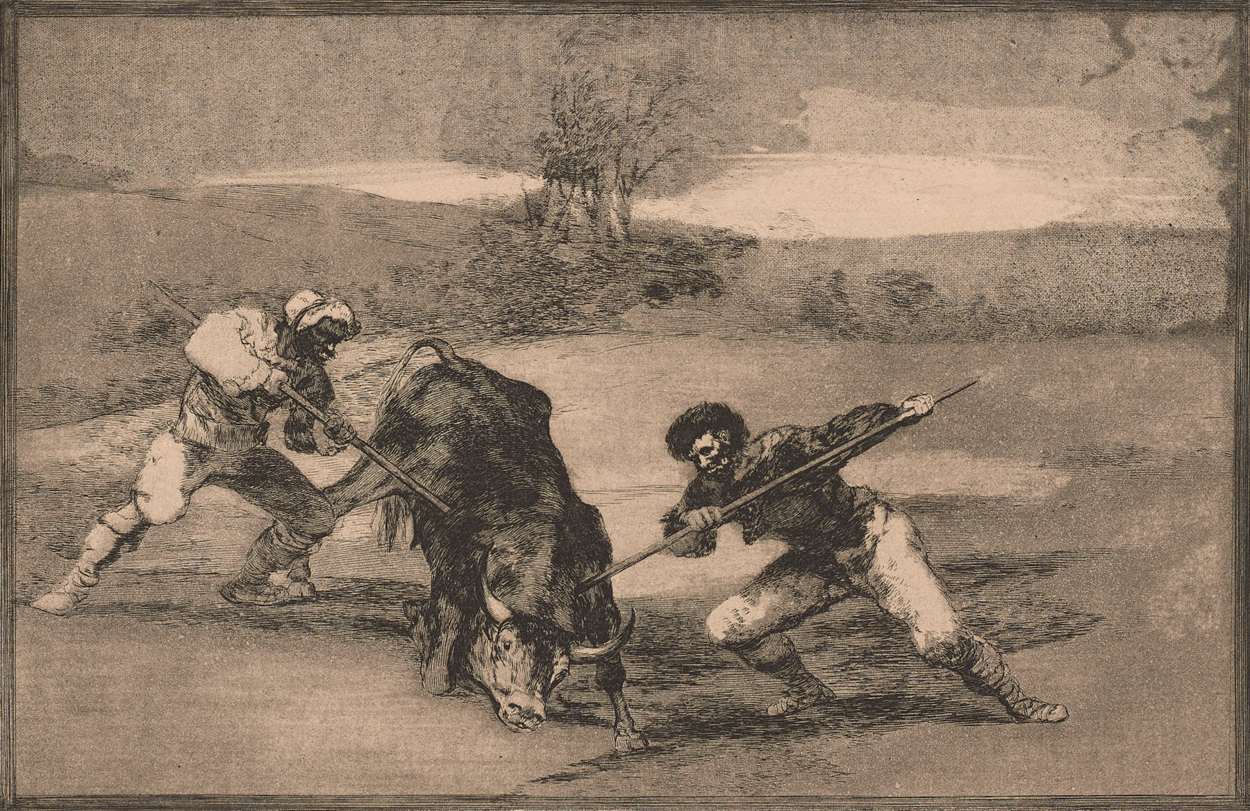 La Tauromaquia (2), Francisco de Goya