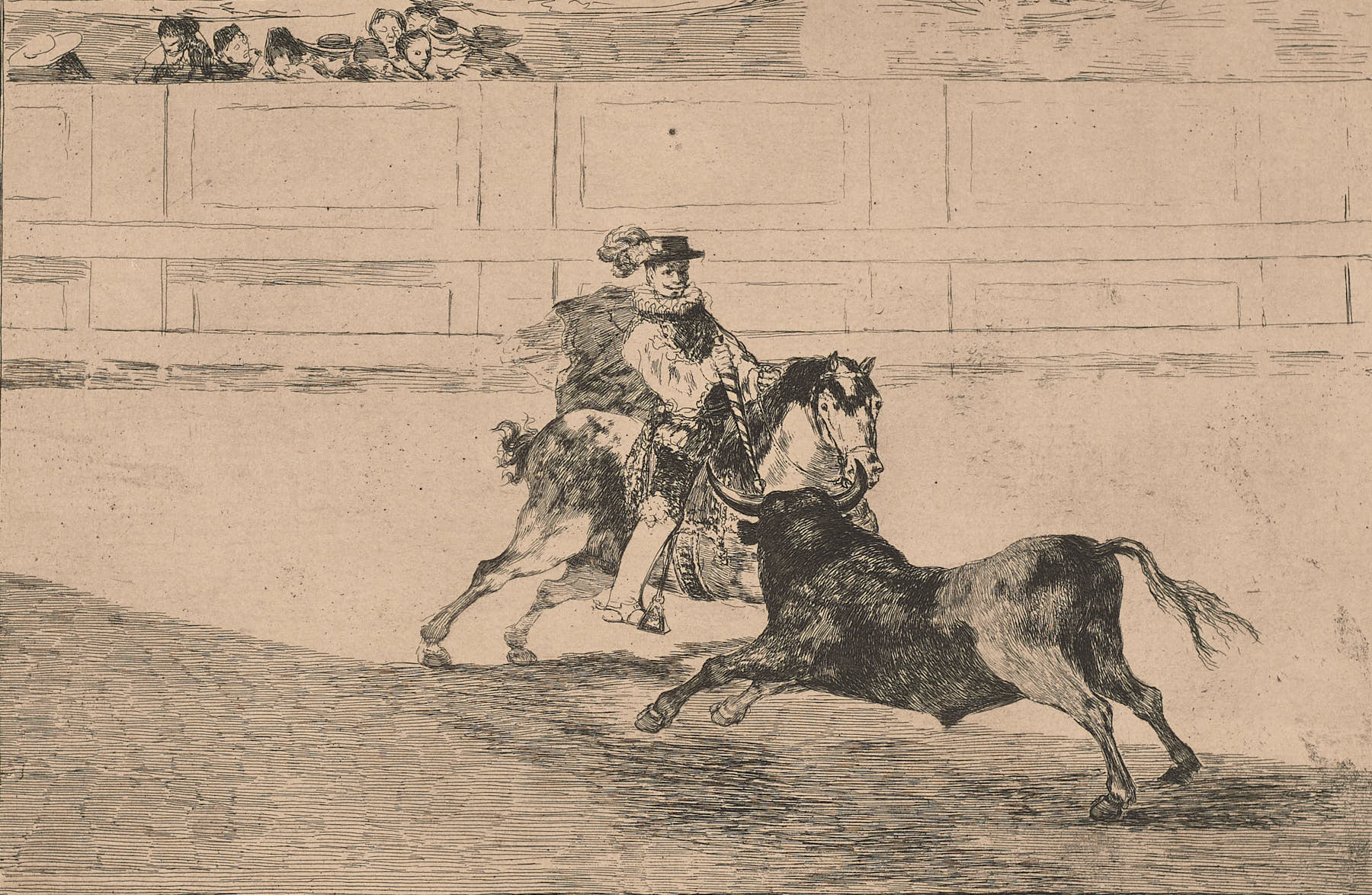La Tauromaquia (13), Francisco de Goya