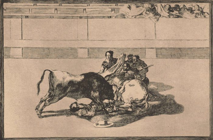 La Tauromaquia (26), Francisco de Goya