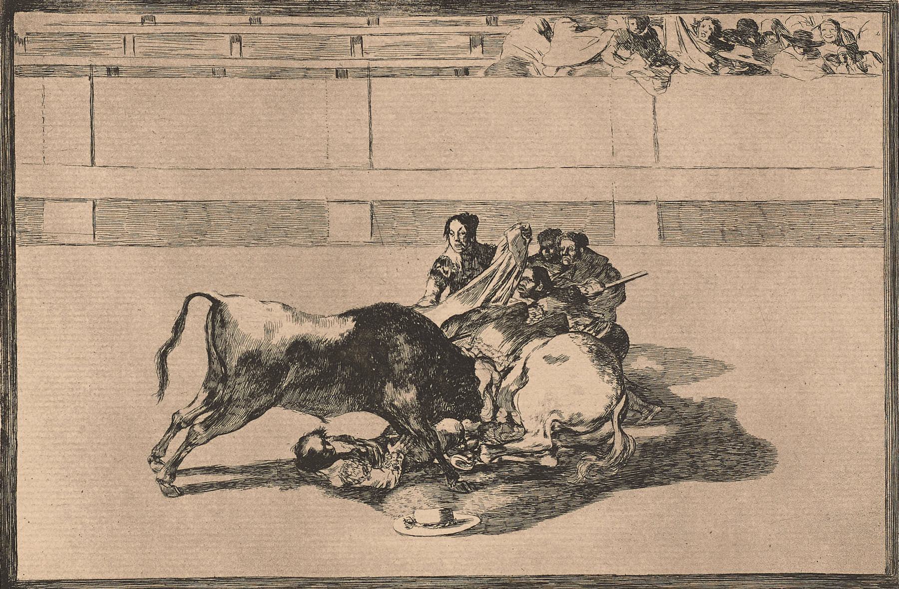 La Tauromaquia (26), Francisco de Goya