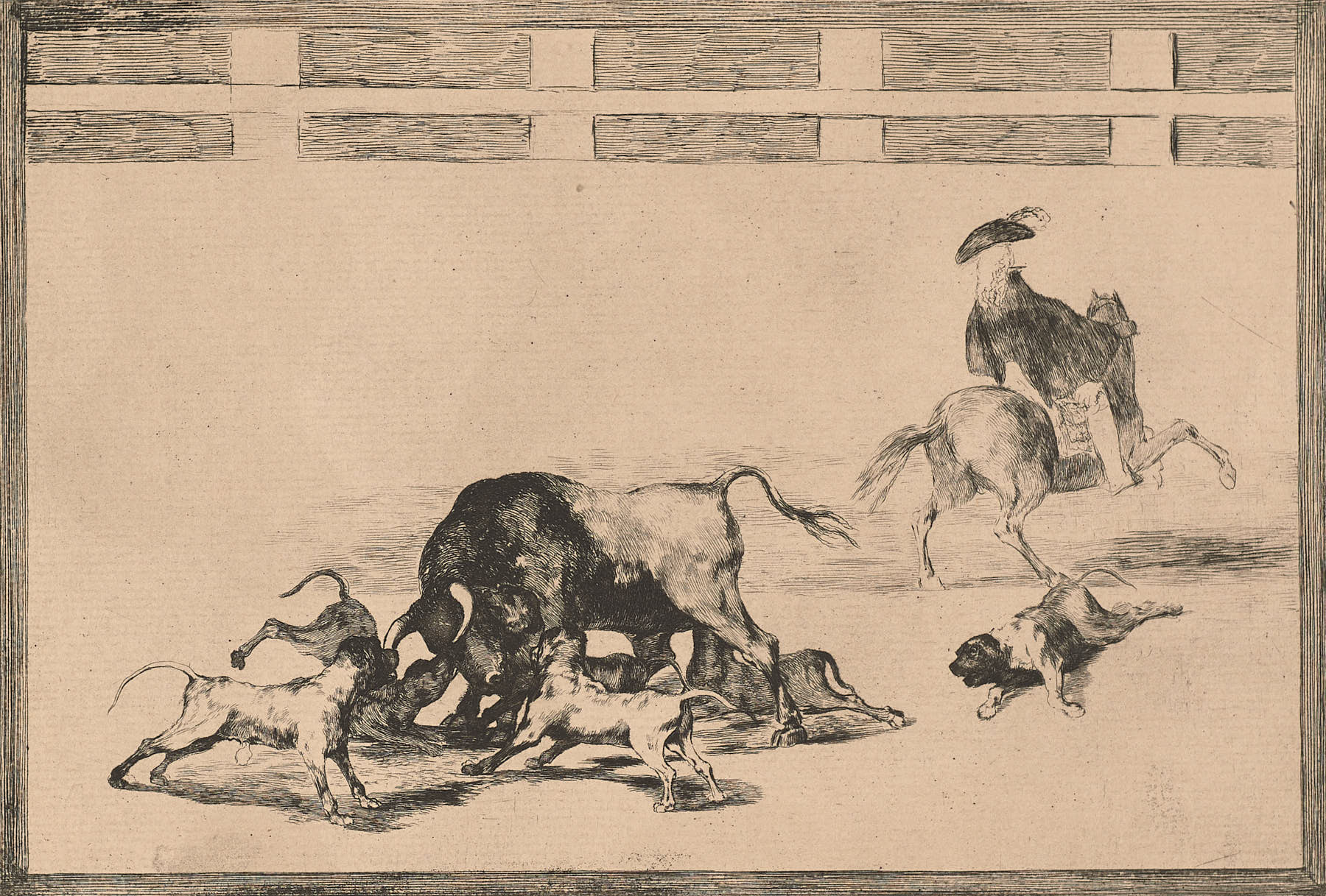 La Tauromaquia (25), Francisco de Goya
