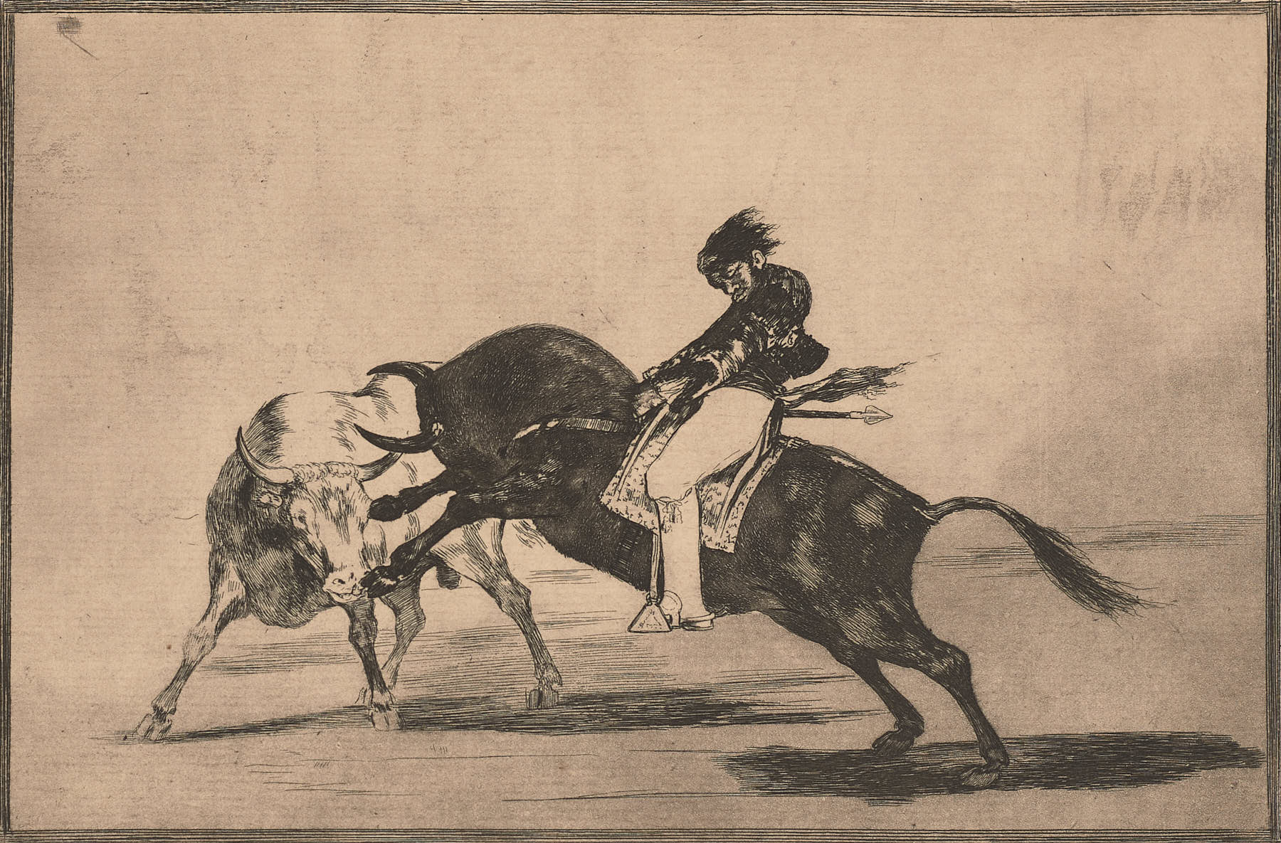 La Tauromaquia (24), Francisco de Goya
