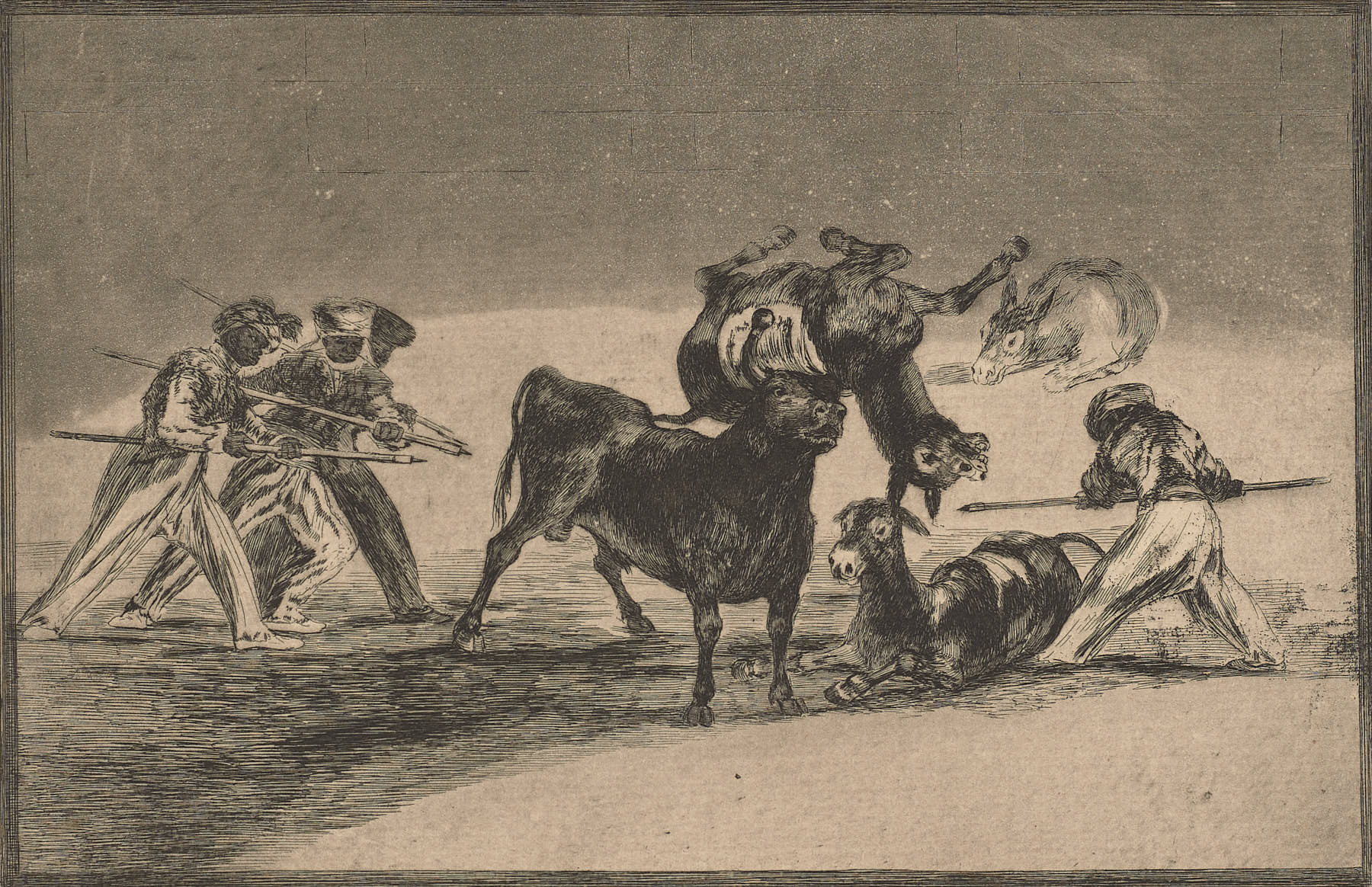 La Tauromaquia (17), Francisco de Goya