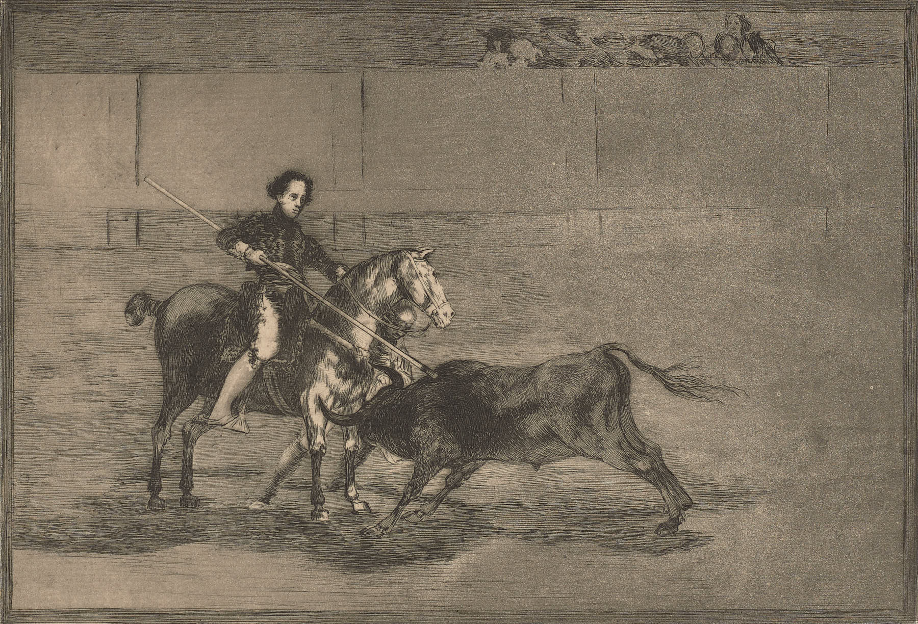 La Tauromaquia (22), Francisco de Goya