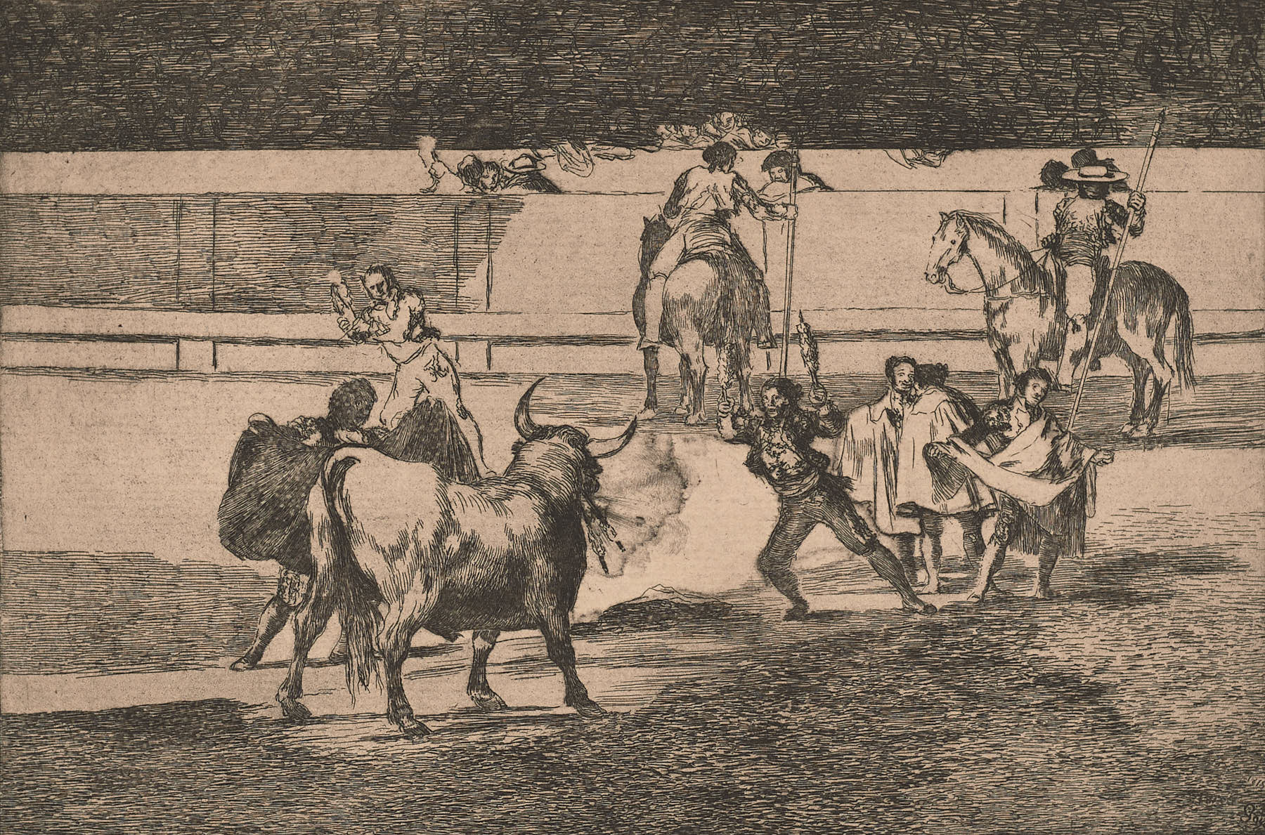 La Tauromaquia (31), Francisco de Goya