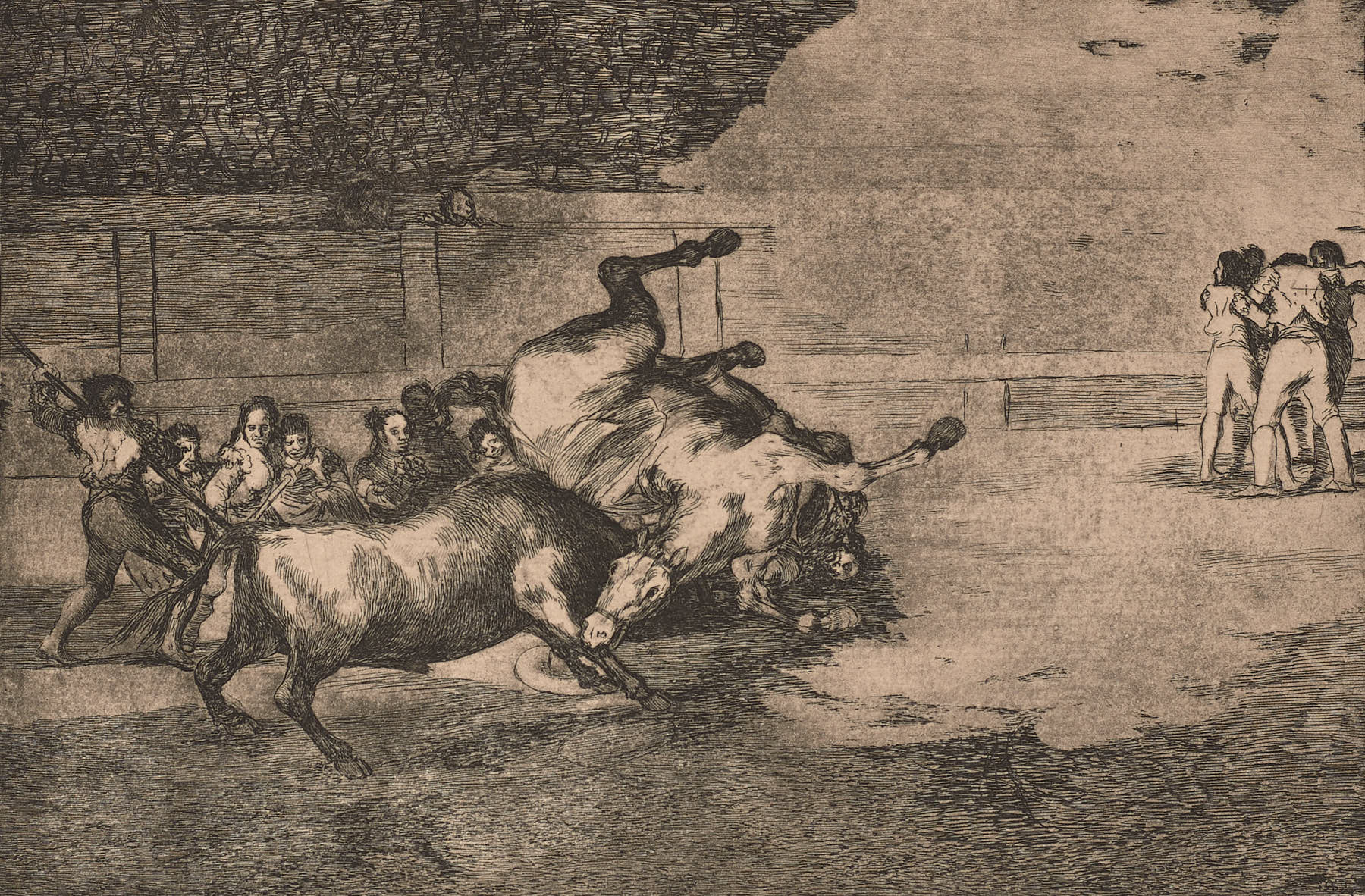 La Tauromaquia (35), Francisco de Goya