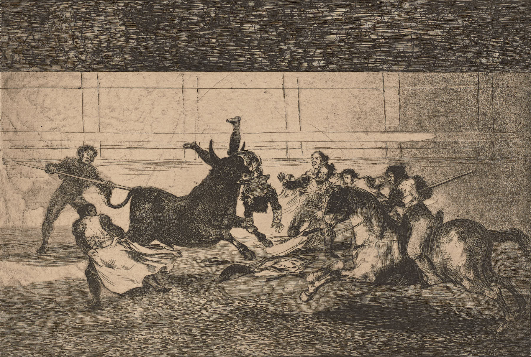 La Tauromaquia (38), Francisco de Goya