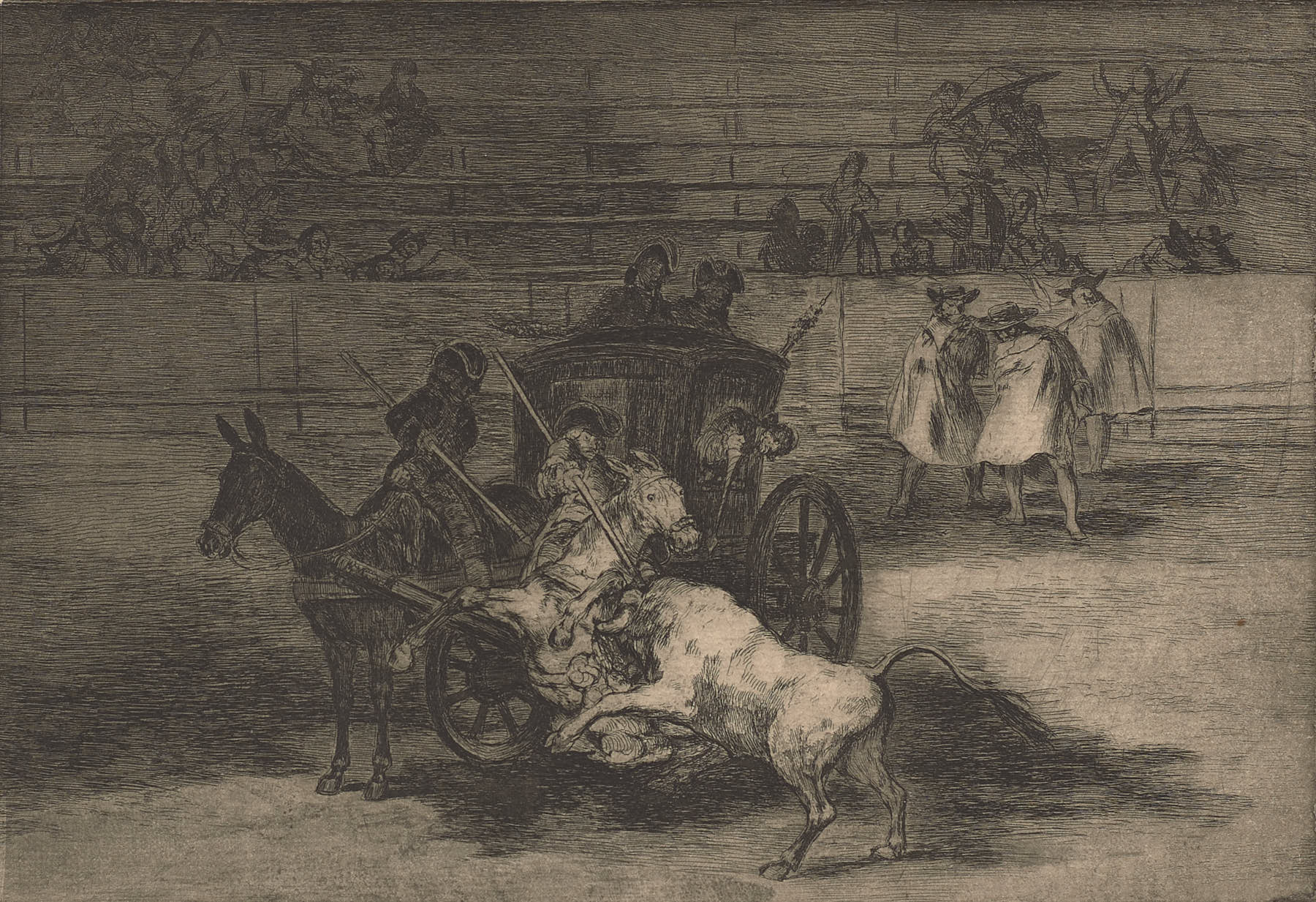 La Tauromaquia (40), Francisco de Goya