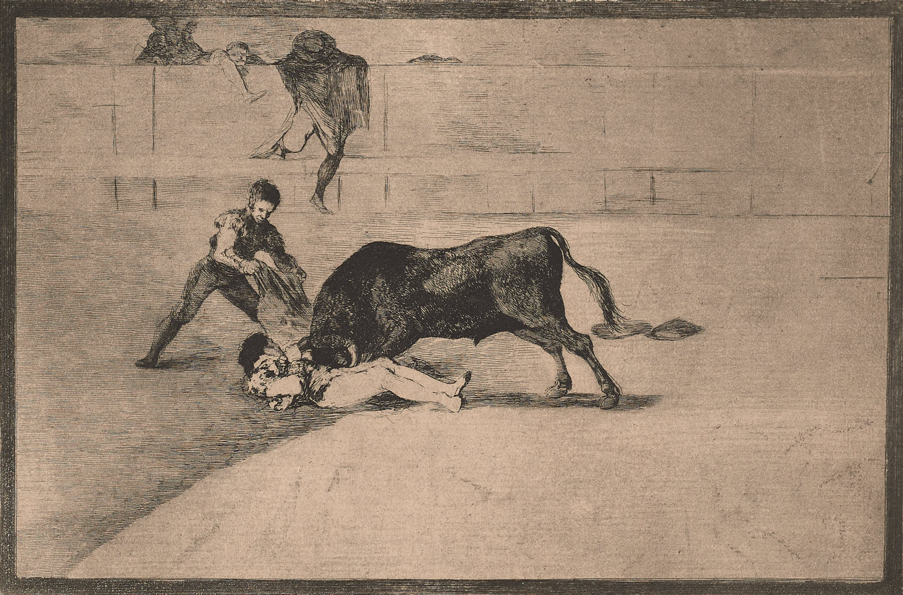 La Tauromaquia (33), Francisco de Goya