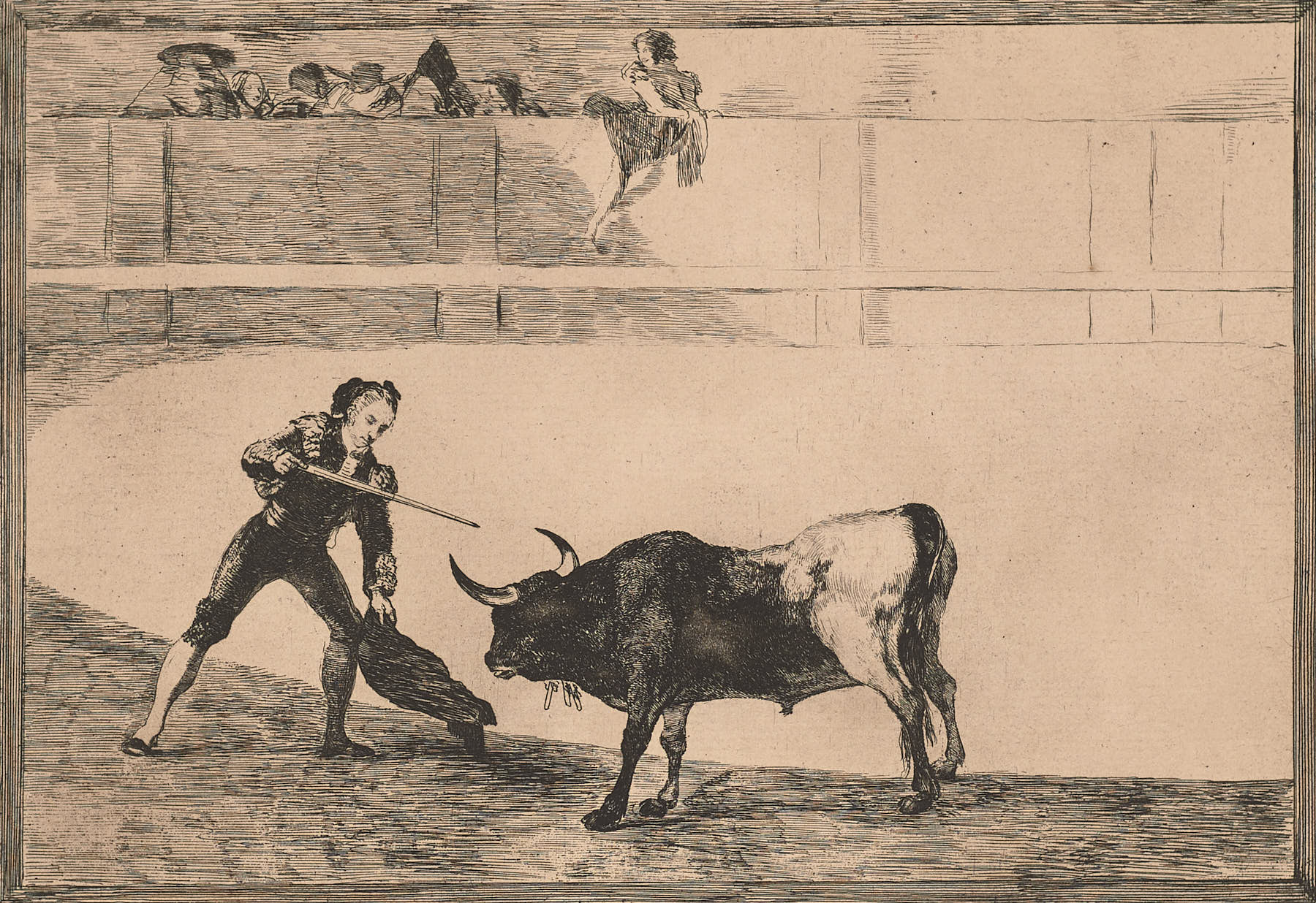 La Tauromaquia (30), Francisco de Goya