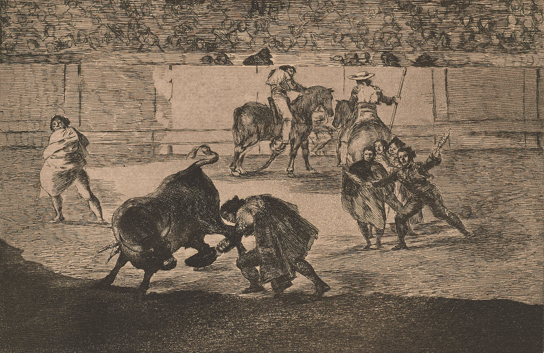 La Tauromaquia (29), Francisco de Goya