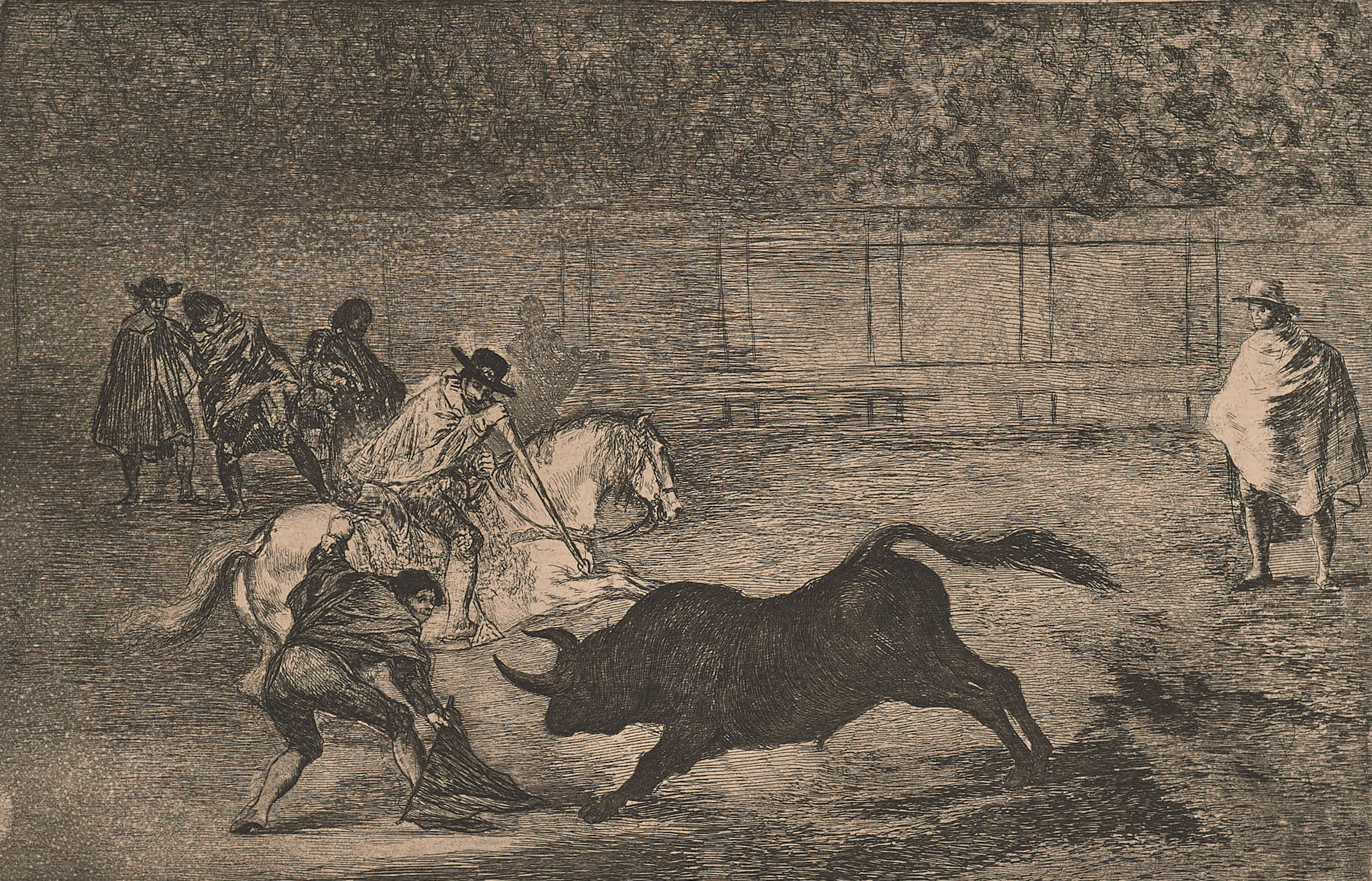 La Tauromaquia (34), Francisco de Goya