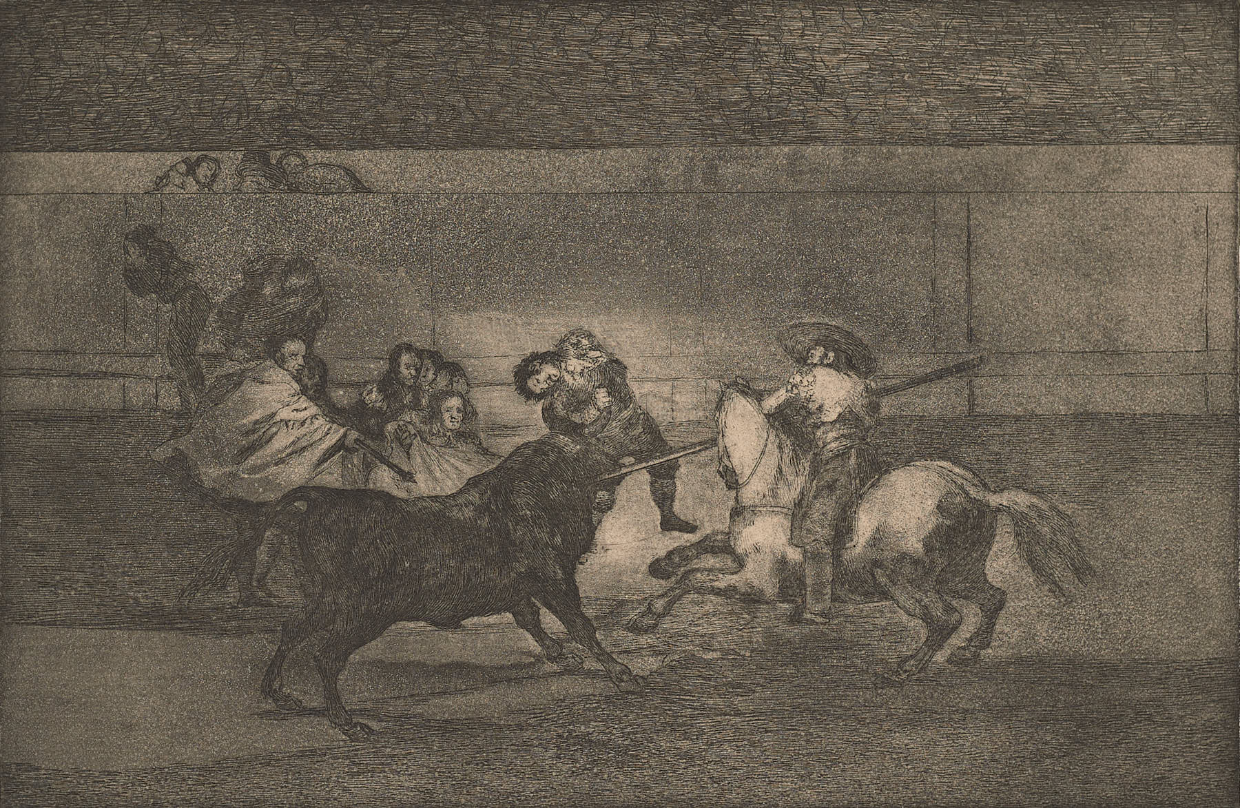 La Tauromaquia (39), Francisco de Goya
