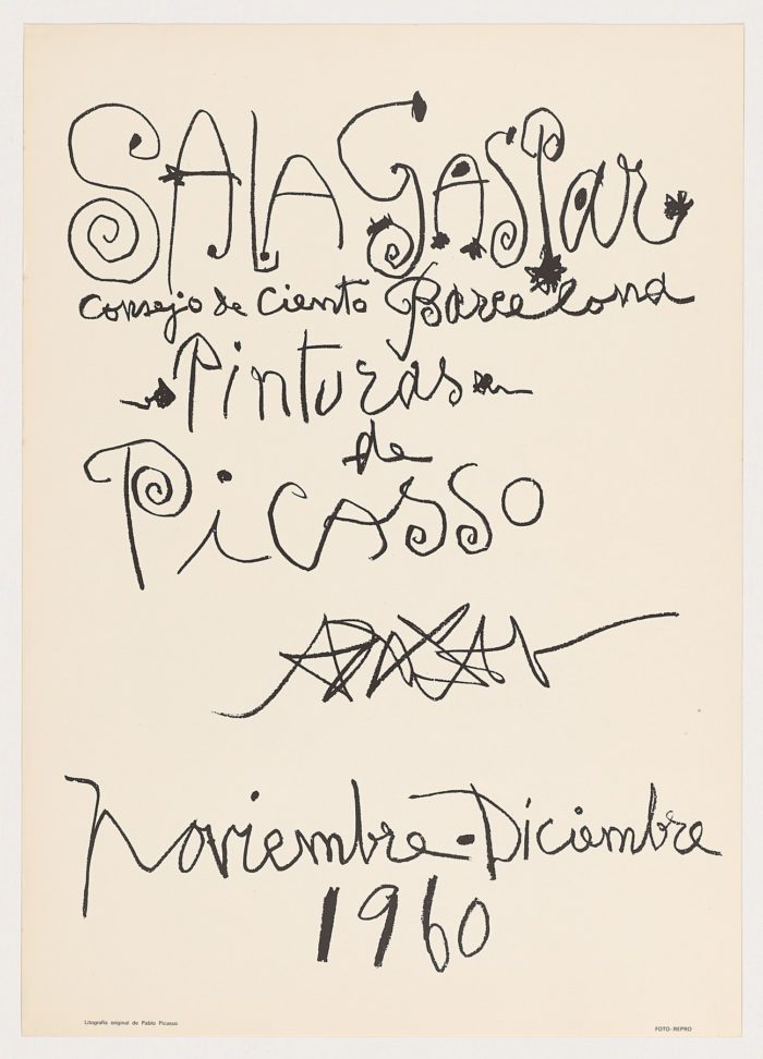 Pinturas. Sala Gaspar, 1960, Pablo Picasso