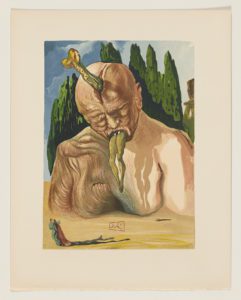 La Divina Comedia. Infierno canto 34, Salvador Dalí