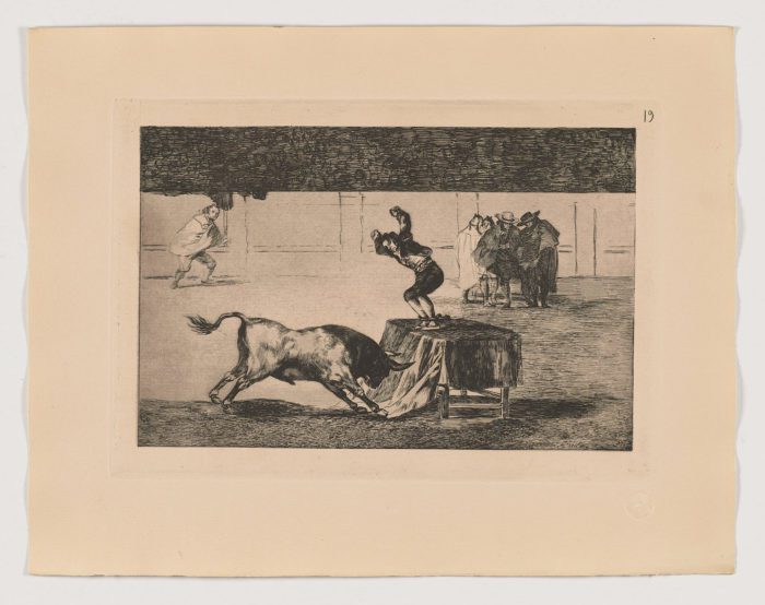 La Tauromaquia (19), Francisco de Goya