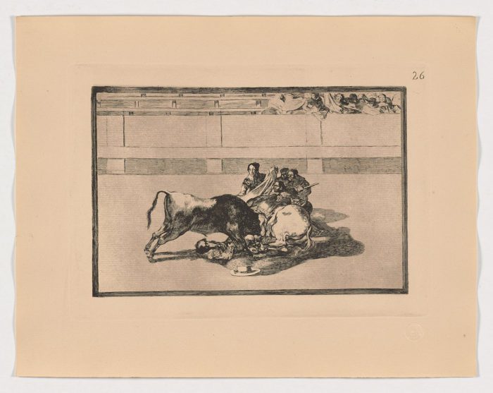 La Tauromaquia (26), Francisco de Goya