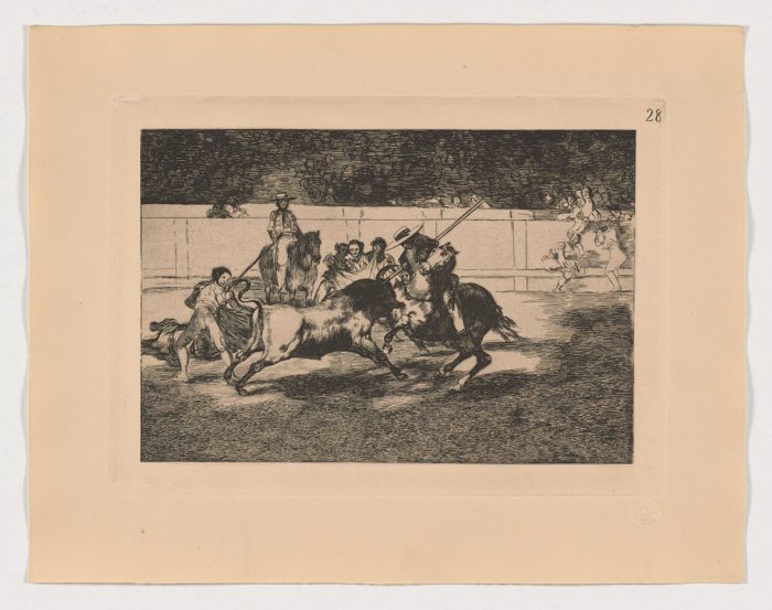 La Tauromaquia (28), Francisco de Goya