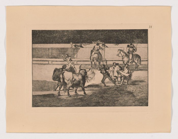 La Tauromaquia (31), Francisco de Goya