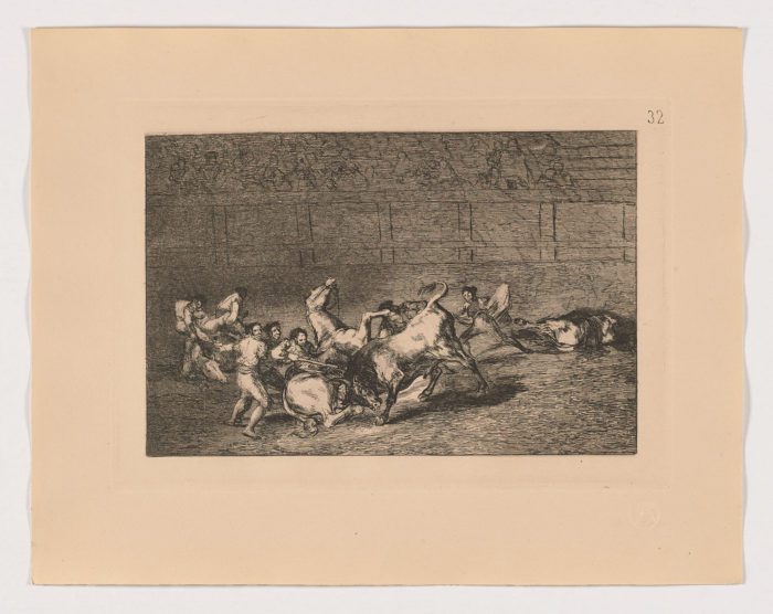 La Tauromaquia (32), Francisco de Goya
