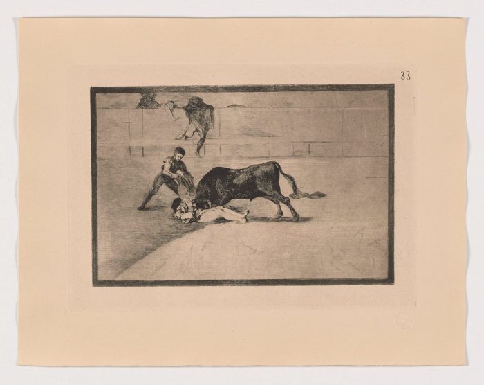 La Tauromaquia (33), Francisco de Goya