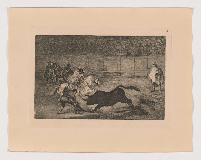 La Tauromaquia (34), Francisco de Goya