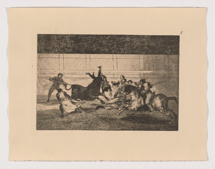 La Tauromaquia (38), Francisco de Goya