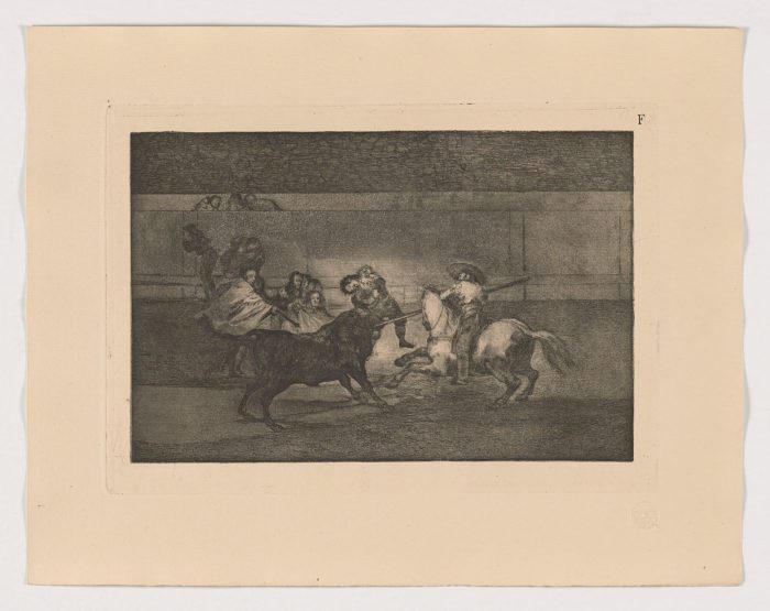 La Tauromaquia (39), Francisco de Goya