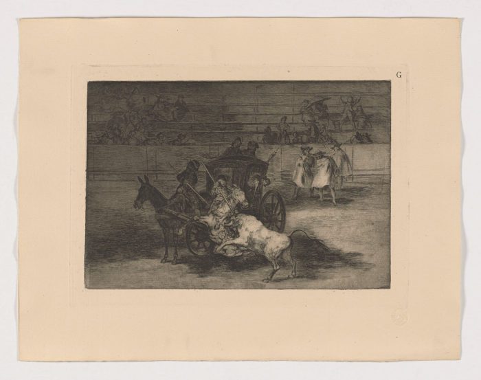 La Tauromaquia (40), Francisco de Goya