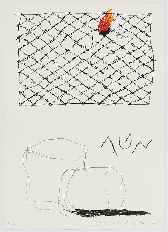 Aún, 2016, Alberto Corazón
