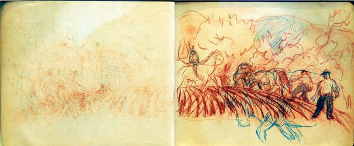 Cuaderno de dibujo. 40 obras  (1878-1978)