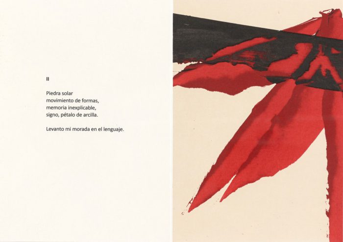 Textos y poemas, Luis Feito (detalle interior 15)