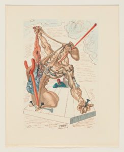 La Divina Comedia. Infierno canto 28, Salvador Dalí