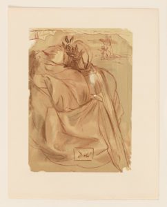La Divina Comedia. Purgatorio canto 30, Salvador Dalí