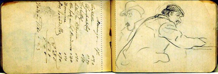 Cuaderno de dibujo. 15 obras (1878-1978)