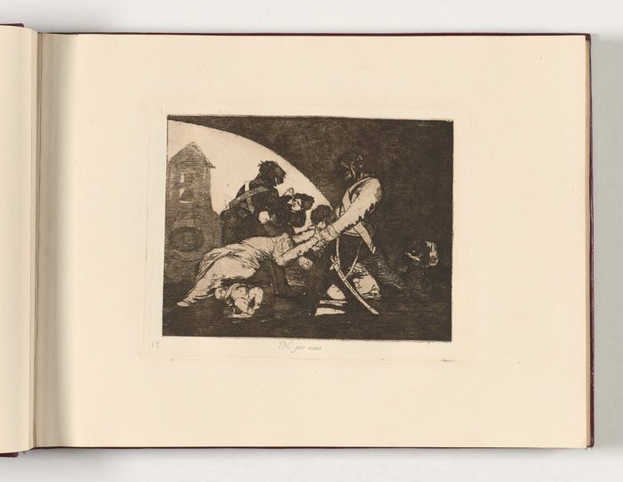 Los desastres de la guerra, Francisco de Goya