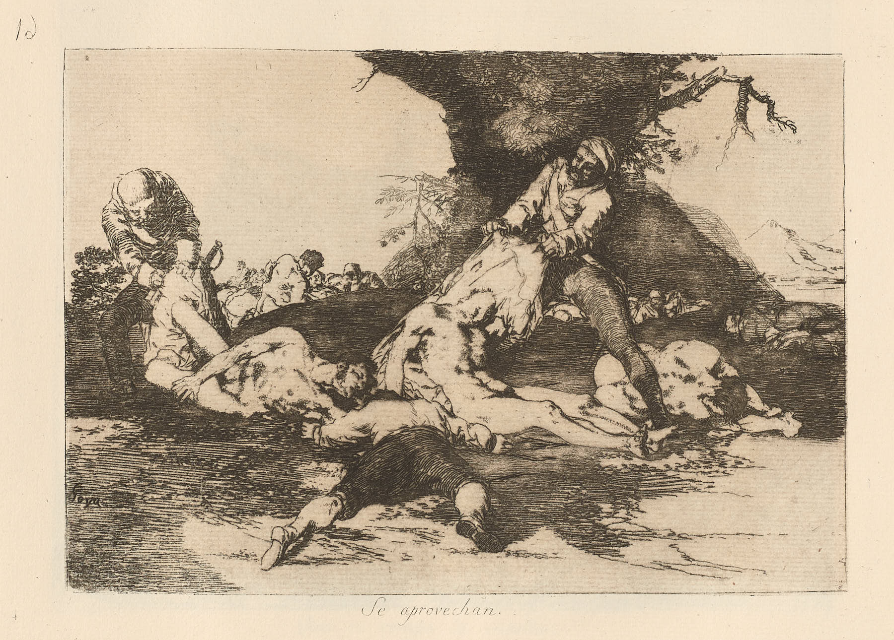 Los desastres de la guerra, Francisco de Goya