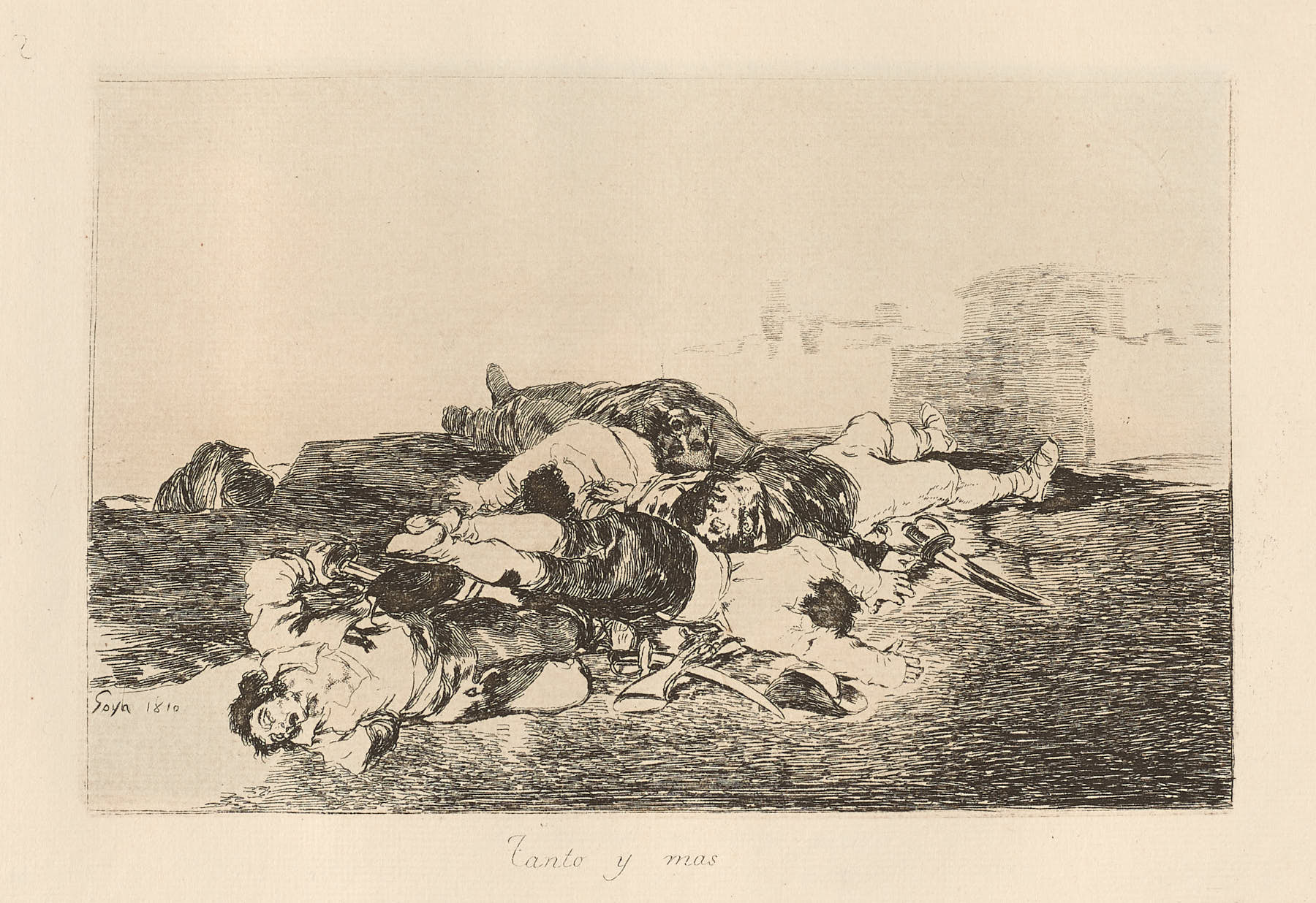 Los desastres de la guerra, Francisco de Goya