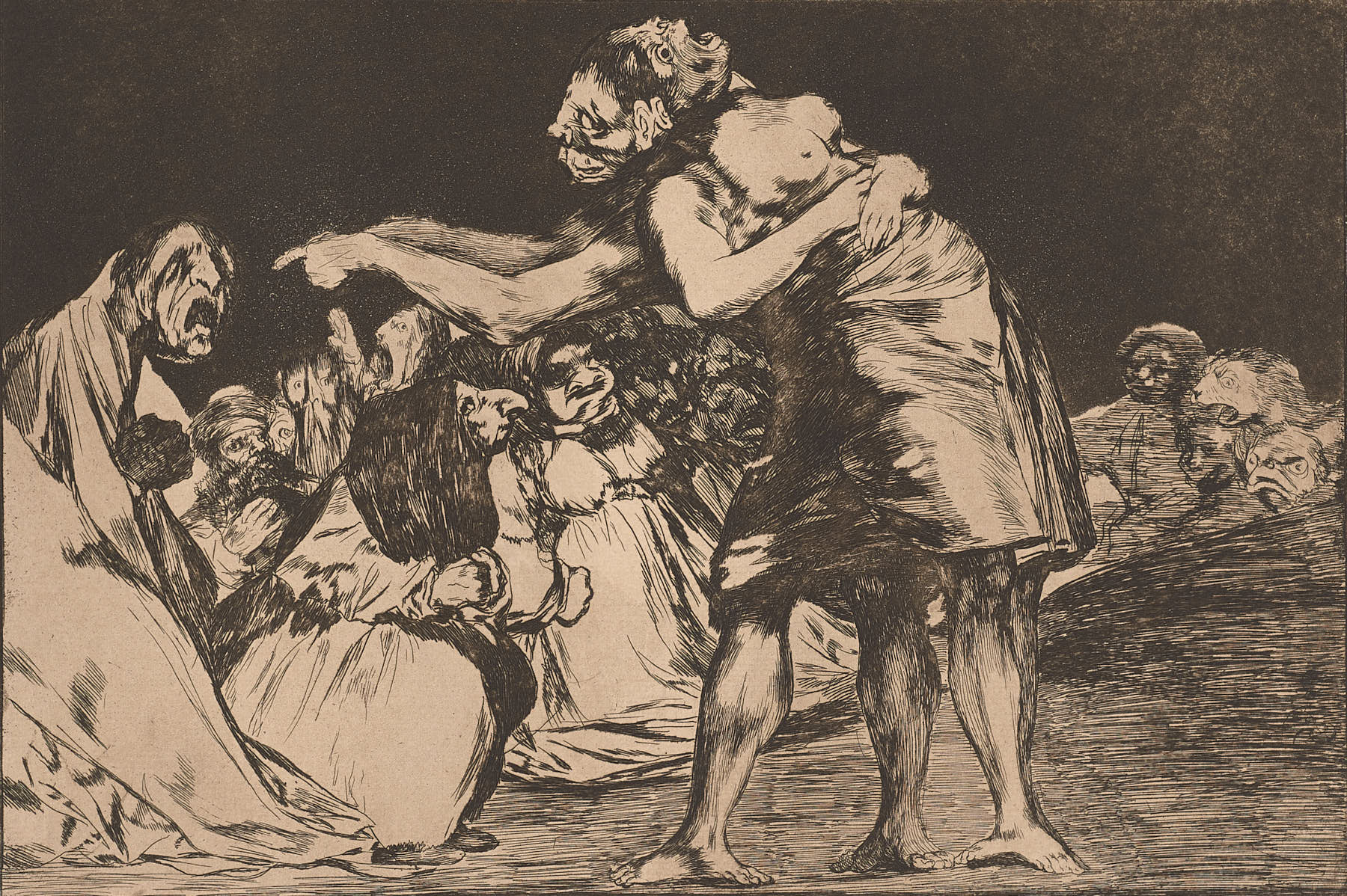 Los proverbios, 1930, Francisco de Goya