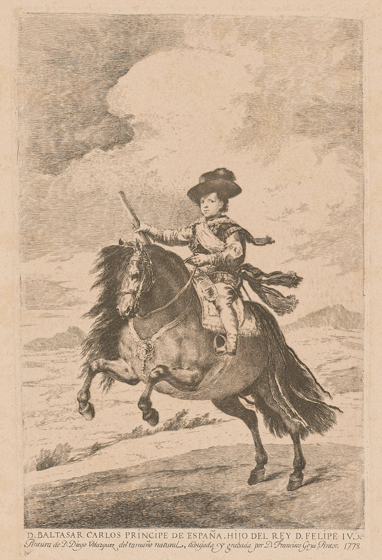 Baltasar Carlos, Francisco de Goya