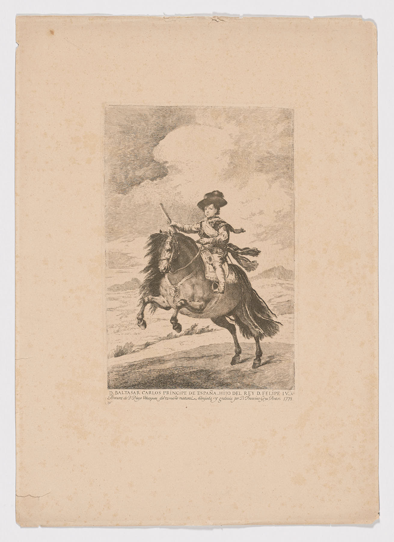 Baltasar Carlos, Francisco de Goya