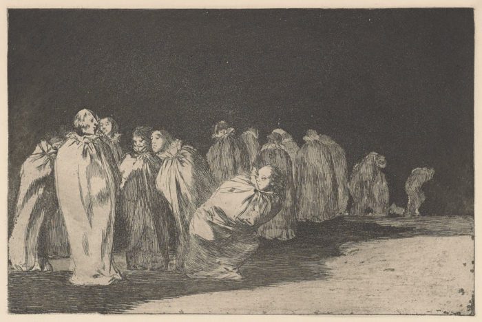 Los ensacados, Francisco de Goya