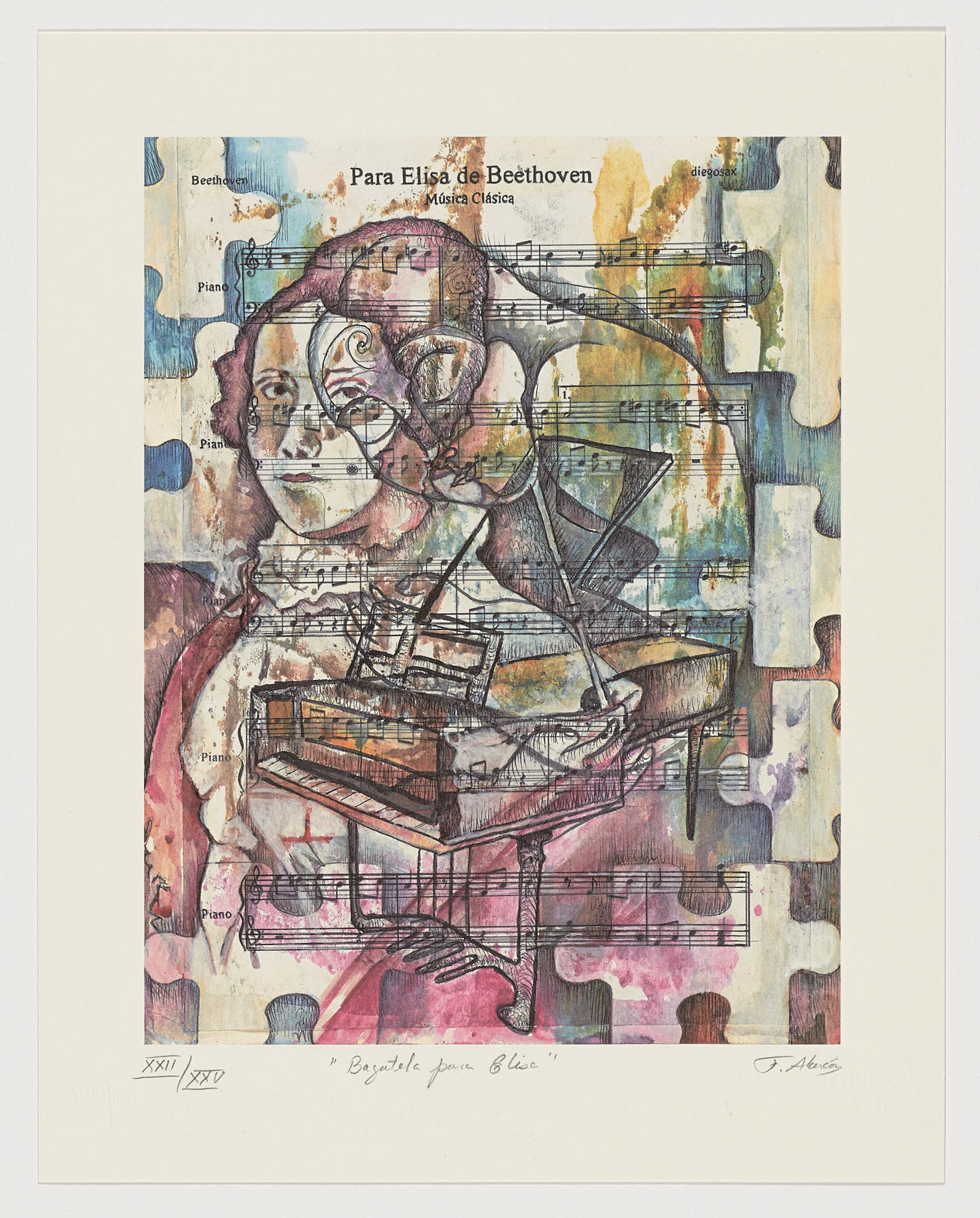 Bagatela para Elisa, 2020, Felipe Alarcón